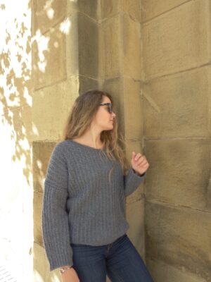 Jersey pico azul Astún