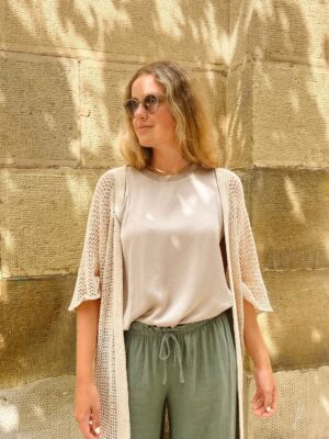 Chaqueta beige Nerja