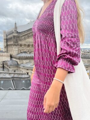 Alternative view of Vestido magenta Charme