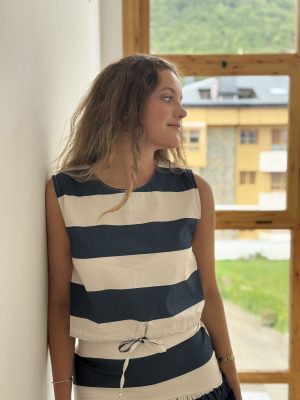 Top rayas marineras