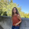 Top punto teja aplique dorado - Thumbnail Image 3