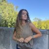 Top punto topo aplique dorado - Thumbnail Image 5
