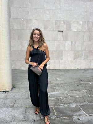 Pantalón bombacho negro Flow
