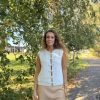 Chaleco punto alamares crudo - Thumbnail Image 6