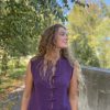 Chaleco punto alamares morado - Thumbnail Image 3