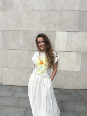 Camiseta blanca Aperol Spritz