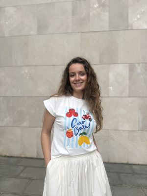 Camiseta blanca Ciao bella