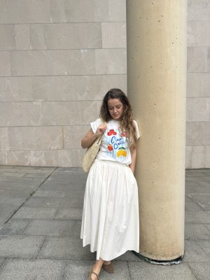 Alternative view of Camiseta blanca Ciao bella