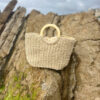 Bolso rafia marfil Moon