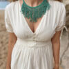 COLLAR BOLITAS TURQUESA AQUA